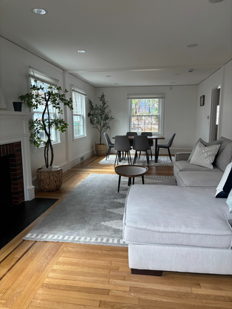 Living room - Fully Furnished 4BR Executive Home on Providence East Side – Ideal for Visiting Faculty