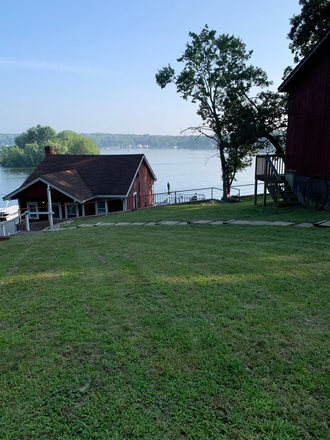 View from backyard - ALL UTILITIES INCLUDED! Waterfront House on Coventry Lake