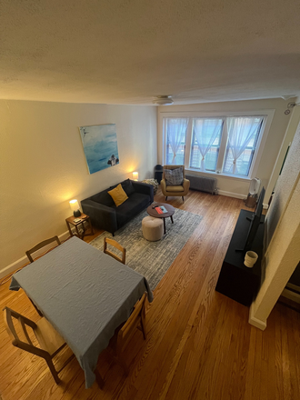 Living/Dining Room - Sunny One-Bedroom Apartment Summer Sublet - Minutes Away From Harvard Campus