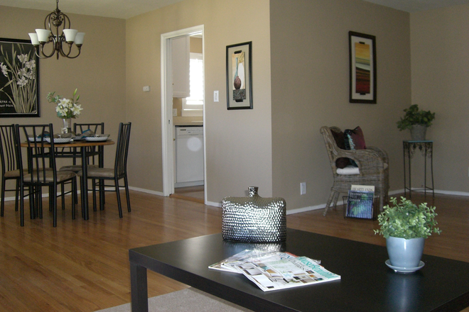 Living Room angle with Dining Area - House close to Chapman Campus. 7 blocks East of Campus at Palm Ave and N. Lincoln St.