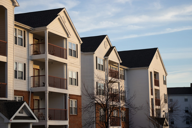 Outside view - UMD Courtyards Graduate Apartment