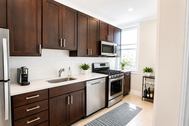 1 - Condo Quality 2 bed 1 bath Elevator Building 9/1 Close to BC and Cleveland Cir 9/1 NO Fee