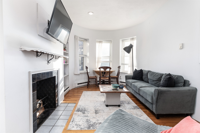 living room - Modern Fenway 2 bed for 9/1 - NO FEE! Apartments