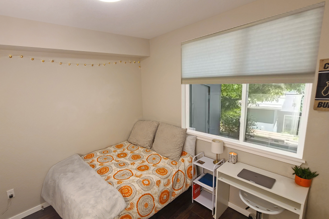 Bedroom with View - Room Under $1,200 — Remodeled 3BR Condo, 200m to CU Campus, Furnished Common Areas