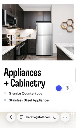 Kitchen - Elara At The Sawmill Apartments