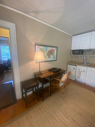 Desk in living area plus desk in bedroom - Walk2UNC Furnished Apt 4 Male 21+