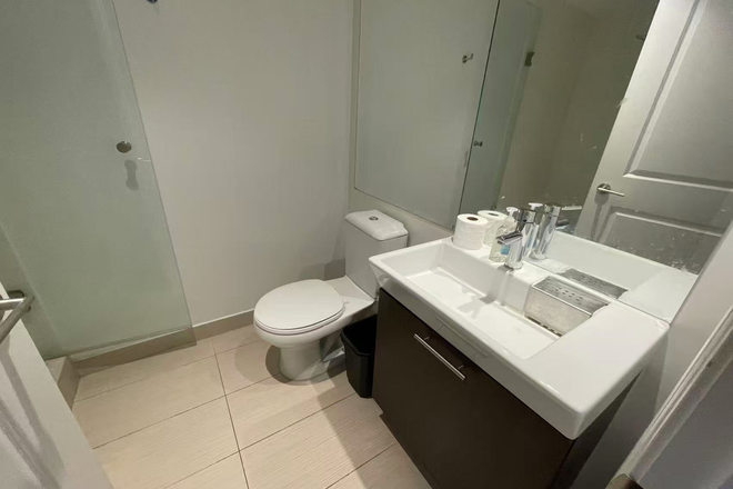 Sink in Private Bathroom - (1 Summer Sublet Needed) 2 Bedroom 2 Bath High Rise Apartment at Aura - College Park