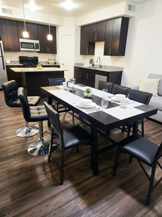 Living Room and Kitchen - Lease Takeover | 1BR 825 Sq Ft | $1,414 Base Rent | North Salt Lake