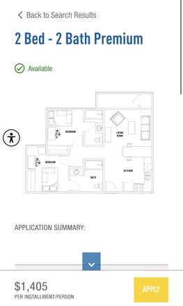 Vista del Campo Norte – 2 Bed / 2 Bath Premium – Official ACC Relet - Vista del Campo Norte – Private Bedroom / Private Bathroom ( 2 Bed, 2 Bathroom Premium )