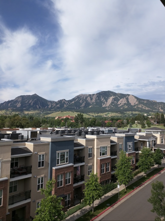View from apartments - The Province Boulder , Apartment on the edge of campus