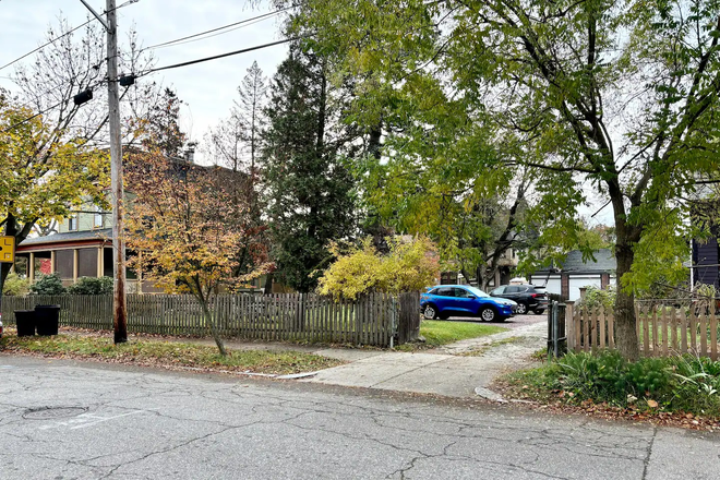 Driveway with Off-Street Parking Lot - Private Bedroom and Bath in Historic Providence Home