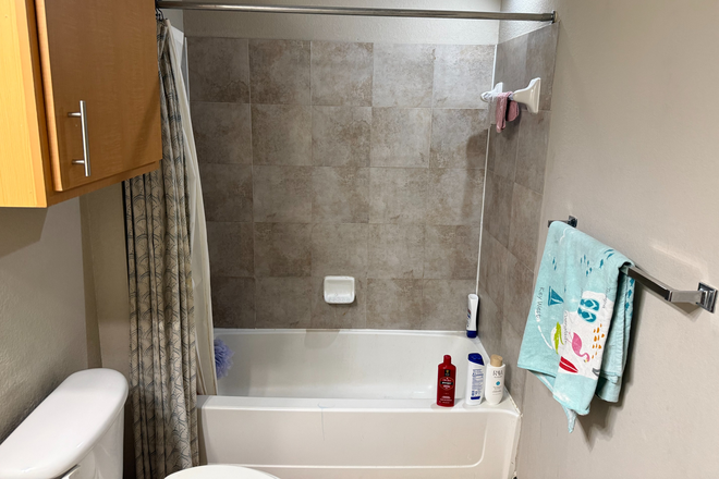 bathroom - Looking to sublease a 1 bedroom and bathroom room in a 4x4 unit at 4050 loft over 08/26-07/27!