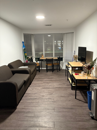 Living Room - South Campus Commons Building 5 Sublet, Apartment on Campus