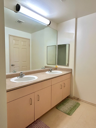 Sink area - Single room in 4bed/2bath apartment near campus. Access to pool, gym, and other vdc amenities.