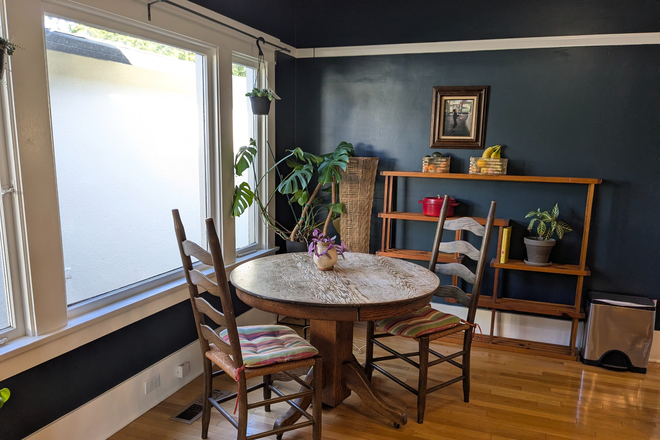 Dining Area/Kitchen - Furnished Home for Visiting Faculty