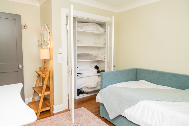 Guestroom - Includes custom closets - Urban Paradise Townhome - Steps from Colonial Lake