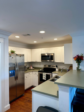 Kitchen - Private bed and bath in the Woodlands-female tenants