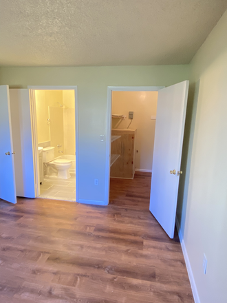Master Bedroom with closet and bath - 2BR/2BA Apt-Ravens Crest Drive-Plainsboro