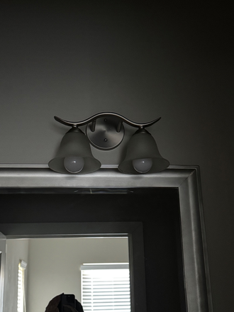 Bathroom light - Yugo Charlotte Downs Apartments