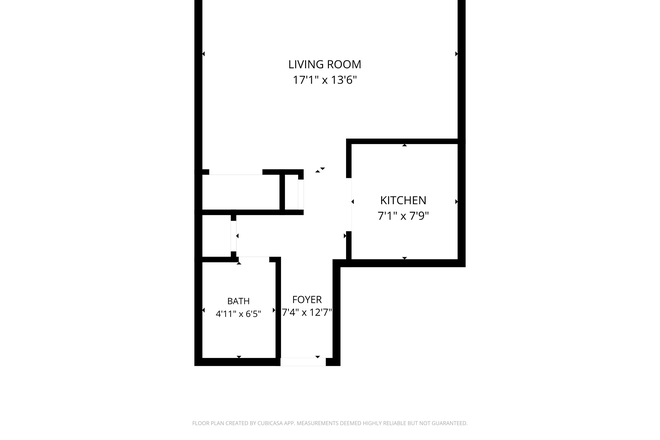 Floorplan - ONE MONTH FREE! Renovated studio w/ dishwasher, no fee! HT/HW incl, laundry, great location Apartments