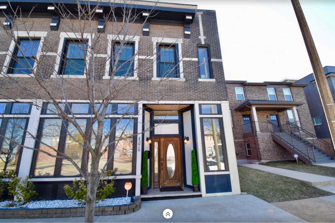 Street View of House - Luxury Renovated Home in the Heart of the Central West End – Walk to BJC, WashU & Forest Park