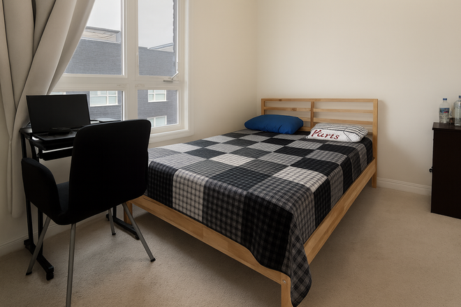 Bedroom A: $1,030 Private room with Queen sized bed - Private room in a shared townhouse at Neilson Road, Scarborough! Utilities included!