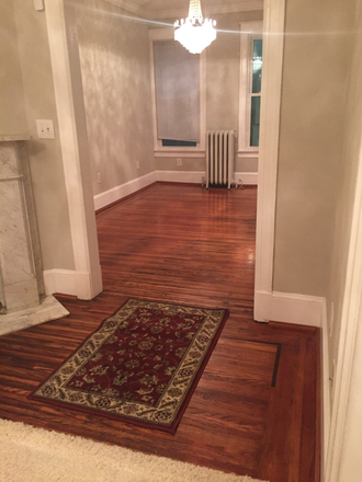 Living room/ Dining - 1921 Lincoln Rd, NE. - Three Bedroom, 2.5 Baths, Hardwood Floors, Renovated Kitchen