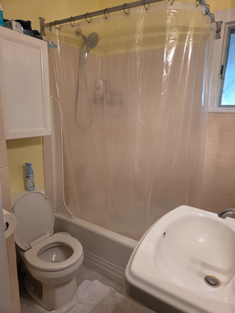 Bathroom view! - Looking to fill room in East Cambridge/Wellington-Harrington (close to campus!)