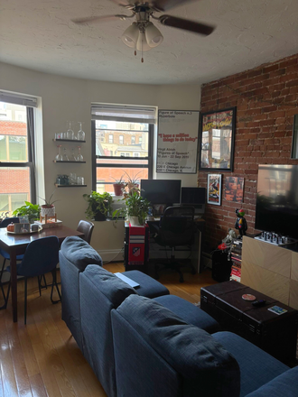 Living Room - 1 Bedroom Apartment on Symphony Rd - Available 1/1/2026