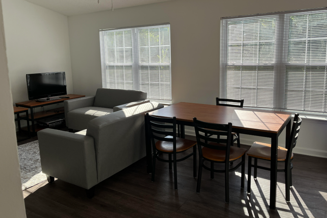 Main Living Area (during move-in) - Courtyards 4x2