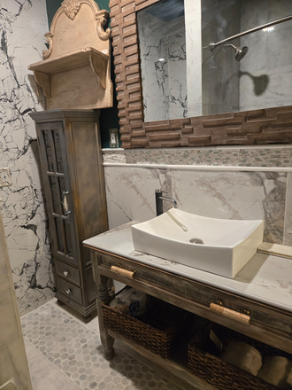 Hall Bathroom - Furnished room-Euclid Ave-Kingston