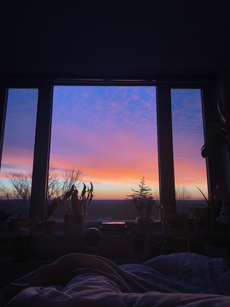 sunrise - Sunny studio with stunning views