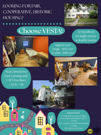 Promo Poster - Vesta Cooperative House