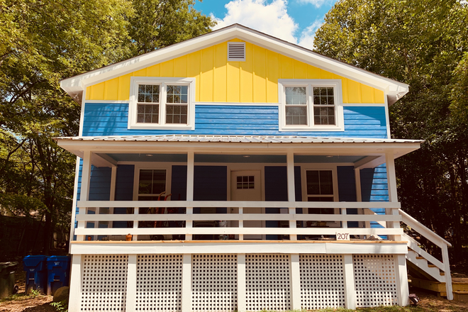 Front of 207 Bim - Bedroom at Carrboro Farmers Market Area