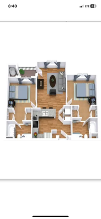 floor plan - THE PAVILION 1 PRIVATE BED WITH BATH/ WITH 1 CLEAN AND CHILL ROOMMATE/BEST PRICE