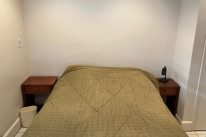 Full size Bed - Huron Ave. with View of Fresh Pond Reservation