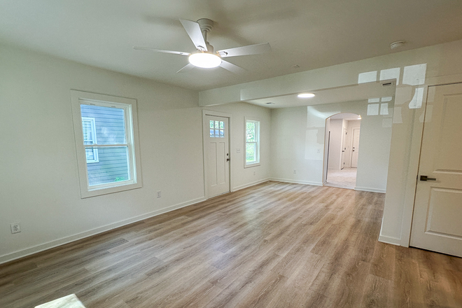 Living and Dining Space - Fully Remodeled 4 Bed / 3 Bath Home Minutes from I-26 and I-526