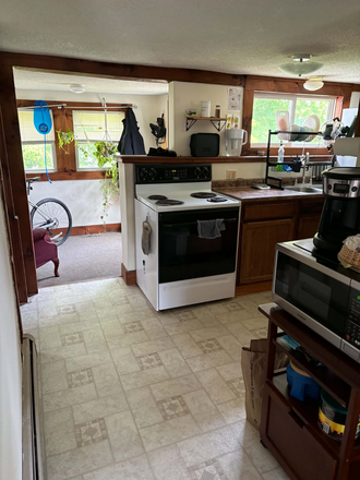 Kitchen to all season porch - 2 Bedroom Apartment