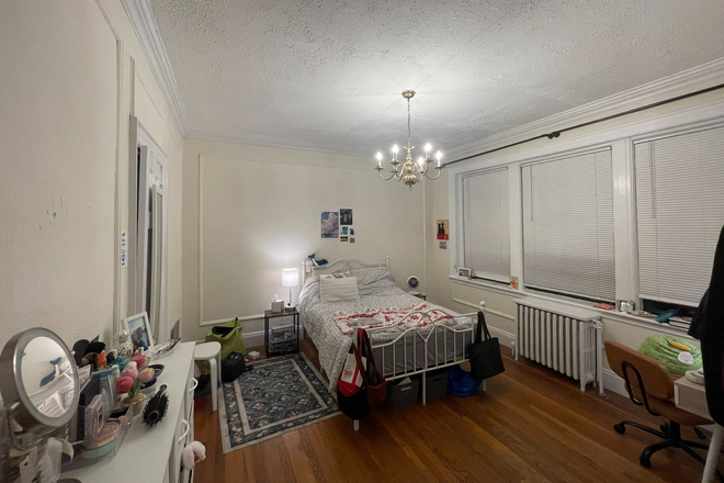 Bedroom - 1bed avail for Spring semester sublet in Coolidge Corner (heat+water incl., no fees)