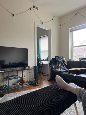 Living room - FOR SUMMER SUBLET 4 bed 2 bath above gigios pizza