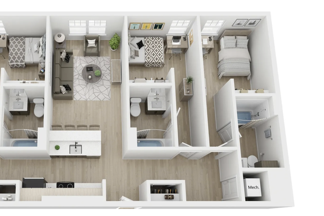 floor plan - FieldStone Lease TakeOver from December 2026 and/or Spring 2027 Apartments