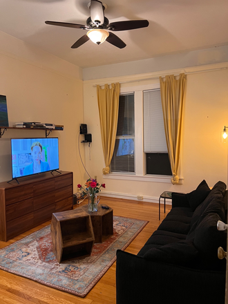 Living room - Winter sublet: 1-bed 1-bath spacious apartment in northside