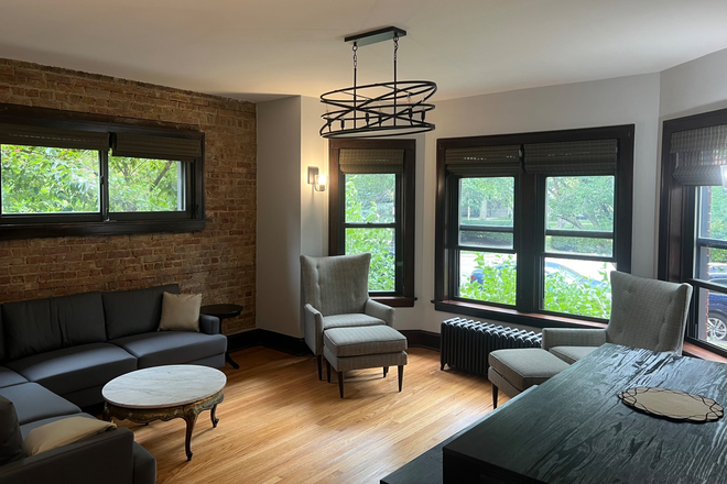 Living Room - 3 bed, 1 bath with 1 bedroom available for subletting at $1,300, close to campus