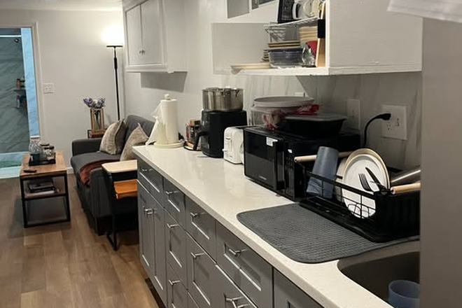 Kitchenette in the unit - Room available at Hardwick St Apartments