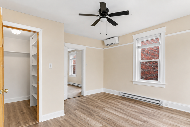 bedroom & AC - Newly Renovated 1BR with Mini-Split A/C, Laundry & Storage Duplex