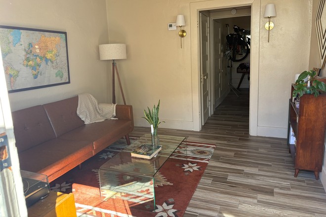 Living Room - 1 Bed/1 Bath Duplex in North University - private, cute, and cozy!