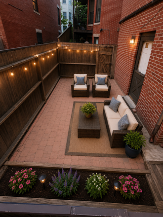 Private patio - Fantastic 2 bedroom with PRIVATE OUTDOOR SPACE