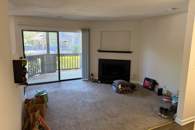 Living Room (already have plans for a couch/TV/coffee table) - Poplar Place Apartments, PhD student looking for roommates for nice 2b2b!