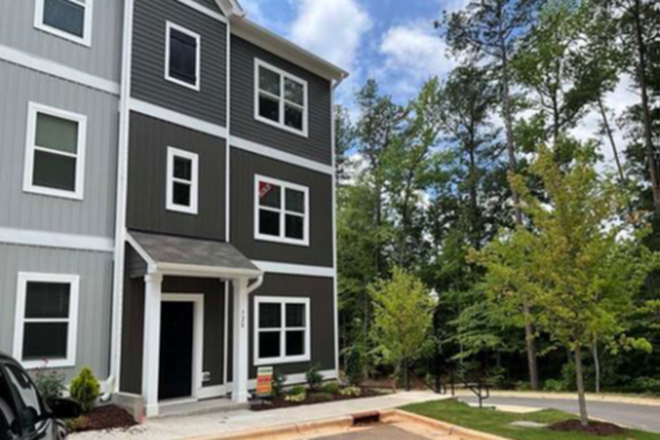 Exterior - Brand New Luxury Furnished Townhome | 4 Bed / 3.5 Bath | 5 Min to NC State & 3 Mins to Fenton +shop