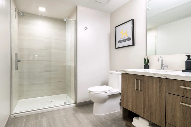 Bathroom - Best Buddies Living - i5 Union Market Apartments